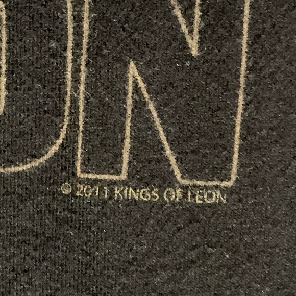 2011 kings of Leon North America tour shirt - Picture 3 of 6